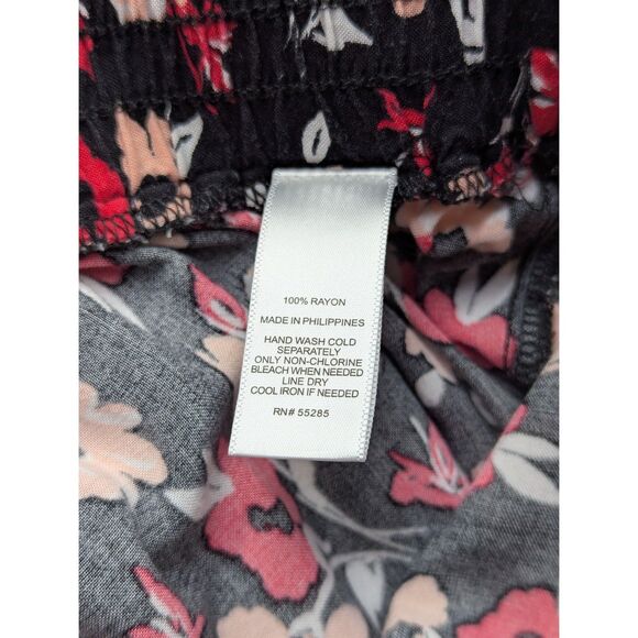 Express Floral Patchwork Maxi Skirt Size S Button High Slit Cottage Boho Fairy - Picture 11 of 11